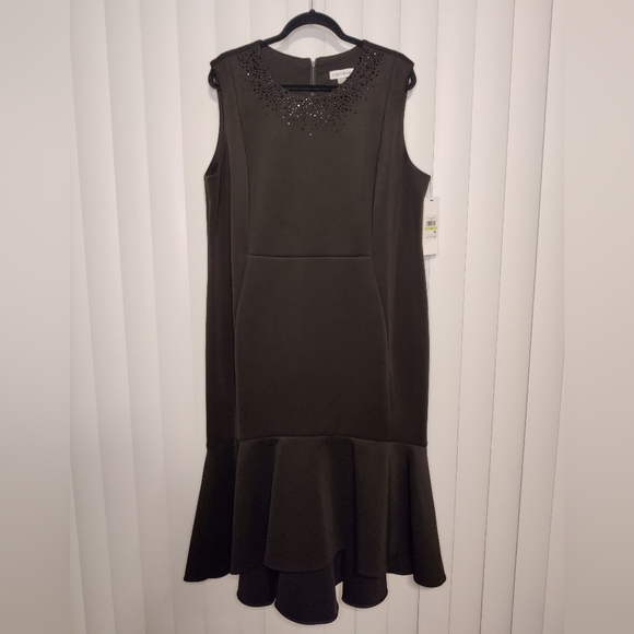 Calvin Klein Dresses & Skirts - NWT Calvin Klein Black midi dress size 18W